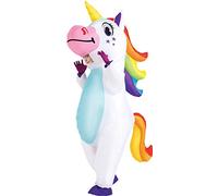 Spooktacular Creations de Spooktaculaires Costume gonflable à licorne complète adulte (blanc)