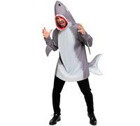 Spooktacular Creations Haikostüm für Erwachsene für Halloween, Kostümpartys, Süßes oder Saures, Cosplay-Partys (Grau, XXL)