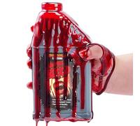 Spooktacular Creations Halloween 473ml de faux sang liquide, Bouteille de sang de vampire pour la décoration d'effets spéciaux de costume de maquillage d'Halloween