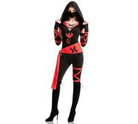 Spooktacular Creations Halloween Costume Ninja Femme, Costume Adulte Pantalon Long pour Femme Dress Up Party