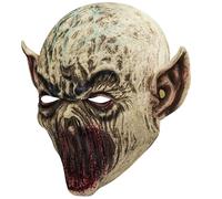 Spooktacular Creations Masque de zombie effrayant pour Halloween, tête complète, masque d'horreur extraterrestre, fantôme, diable, monstre en latex, masque effrayant pour adulte, accessoire de costume