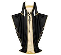 Spooktacular Creations Renaissance Costume Robe médiévale en velours pour femme Robe d'Halloween Renaissance irlandaise XL