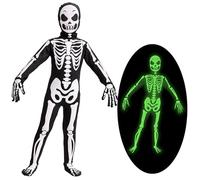 Spooktacular Creations Skin Child Skin Skeleton Costume for Halloween Trick-or-Treating (Small (5 - 7 yrs))