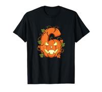 Spooky 6-7 Citrouille Faces Couple Vêtements Halloween T-Shirt