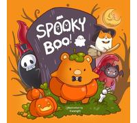 SPOOKY BOO! Coloring Book: Cute and Easy Halloween Coloring | Stress Relief | Fun Coloring for Teens and Adults