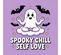 Spooky Chill Self Love Coloring Book for Kids Ages 2-8: Bold Line Family Bonding For Toddlers And Preschoolers Coloring Pages Easter Basket Gift ... GiftBold Line Family Bonding For Toddle