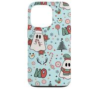 Spooky Christmas Ghost Ho Ho Merry Cute Holiday Coque pour iPhone 13 Pro
