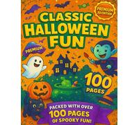 Spooky Classic Halloween Fun in 3D: A Cute and Cozy Halloween Coloring Book for Adults and Teens Featuring Pumpkins, Ghosts, and Whimsical Scenes for Relaxation and Joy