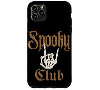 Spooky Club Rock Squelette Main Octobre Forever Coque pour iPhone 11 Pro Max
