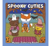 Spooky Cuties: A Cozy Halloween Coloring Adventure with Cute Furry Friends