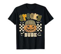 Spooky Dude Funny Halloween Citrouille Garçon Homme Enfant T-Shirt