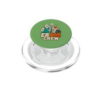 Spooky ER Boo Crew Scrubs de Personnel d'urgence PopSockets PopGrip pour MagSafe