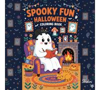 Spooky Fun Halloween Coloring Book for Kids Ages 4-8: Easy and Cute Halloween Coloring Pages with Pumpkins, Ghosts, Witches, and Trick-or-Treat Fun