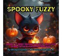 Spooky Fuzzy: Adorable Yet Spooky Creatures for Adults - Creepy-Cute Coloring Fun for Relaxation and Stress Relief