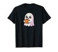 Spooky Ghost Pumpkin Lover Halloween Creature Monster T-Shirt