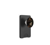 Spooky Ghost Skateboarding Eclipse Hotel Halloween PopSockets PopWallet pour MagSafe