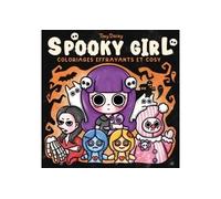 Spooky Girl : coloriages effrayants et cosy - Tiny Daisy - Panini Comics - broché - Livre-jeu
