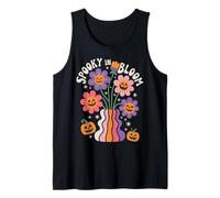 Spooky in Bloom Halloween Boho Vibes Débardeur