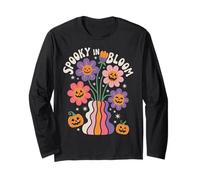 Spooky in Bloom Halloween Boho Vibes Manche Longue