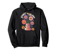 Spooky in Bloom Halloween Boho Vibes Sweat à Capuche