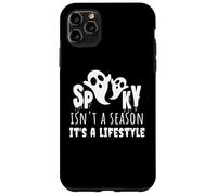 Spooky Isn't A Season It's a Lifestyle Fantôme Amusant Halloween Coque pour iPhone 11 Pro Max