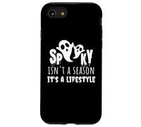 Spooky Isn't A Season It's a Lifestyle Fantôme Amusant Halloween Coque pour iPhone SE (2020) / 7/8