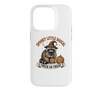 Spooky Little Rascal Halloween Raton Laveur Coque pour iPhone 14 Pro