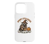 Spooky Little Rascal Halloween Raton Laveur Coque pour iPhone 15 Pro Max