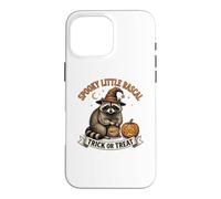 Spooky Little Rascal Halloween Raton Laveur Coque pour iPhone 16 Pro Max