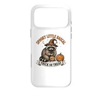 Spooky Little Rascal Halloween Raton Laveur Coque pour iPhone 17 Pro Max