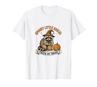 Spooky Little Rascal Halloween Raton Laveur T-Shirt Graphique avec Valeur