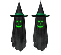 Spooky Luminous Halloween Ghost Decoration for Porch Yard Garden Display