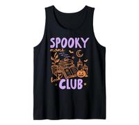 Spooky Moms Book Club Halloween Reader Bookish Book Lover Débardeur