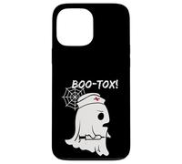 Spooky Nurse Halloween Boo-tox (Botox) Chirurgien Plastique Amusant Coque pour iPhone 13 Pro Max