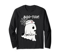 Spooky Nurse Halloween Boo-tox (Botox) Chirurgien Plastique Amusant Manche Longue