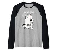 Spooky Nurse Halloween Boo-tox (Botox) Chirurgien Plastique Amusant Manche Raglan