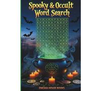 Spooky & Occult Word Search: Spooky Words for Adults, Halloween, Witchcraft, Tarot, and Paranormal Themes - Solutions Included