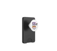 Spooky, Professeur d'anglais Langue Seconde, Parle couramment Les Langues des Livres pour Halloween PopSockets PopWallet pour MagSafe