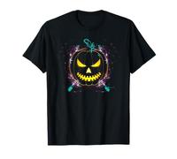 Spooky Pumpkin Halloween Ghost Scary Creature Monster T-Shirt