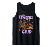 Spooky Readers Book Club Halloween Book Lover Bookish Reader Débardeur
