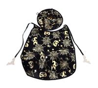 Spooky Season Pet Costume Set | Spiderweb Pumpkin Cape & Hat for Cats/Dogs | Adjustable Festive Party Outfit for Pet Gatherings/Holiday Celebrations