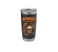 Spooky Season Scary Creatures Automne Halloween Gobelet isotherme en acier inoxydable double paroi