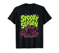 Spooky Season Social Club Ghost Girls Women's Halloween T-Shirt