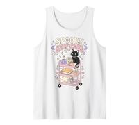 Spooky Self Care Bougie Potion Chat Noir Confortable Halloween Débardeur