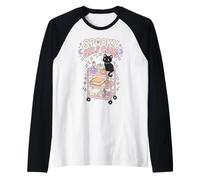 Spooky Self Care Bougie Potion Chat Noir Confortable Halloween Manche Raglan