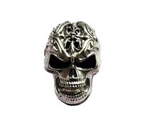 Spooky Skull Car Vent Decorations | univrsal Halloween Car Diffuser Clip for Fragrance, Skeleton Dashboard Decor for Scary Themed Ride, Auto Interior Accessories for Horror Fans, Skull Charm