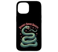 Spooky Snake Society Halloween Coque pour iPhone 15