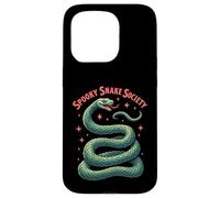 Spooky Snake Society Halloween Coque pour iPhone 15 Pro