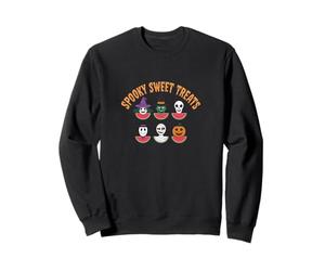 Spooky Sweet Treats Monstres de pastèque d'halloween Sweatshirt