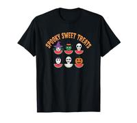 Spooky Sweet Treats Monstres de pastèque d'halloween T-Shirt